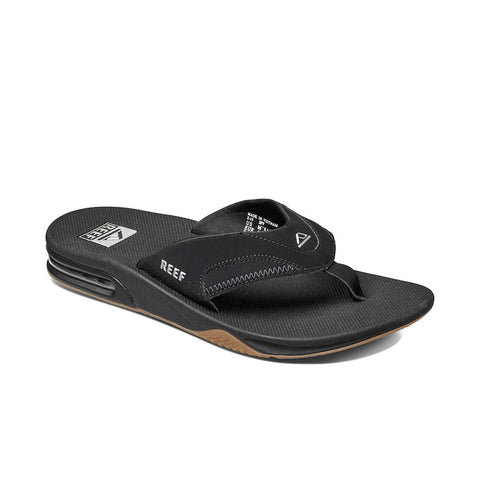 REEF Fanning - BLACK/SILVER