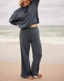 ROXY Heading Out Trackpants - DARK SLATE
