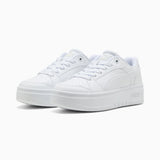 PUMA Rebound Femme Low - WHITE VAPOUR GREY