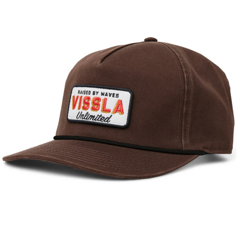 VISSLA Signature Hat - DARK EARTH