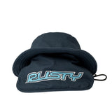 RUSTY Boys Carbon Bucket Hat - NAVY BLUE