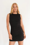 SILENT THEORY Rylan Mini Dress - BLACK
