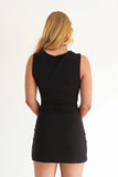 SILENT THEORY Rylan Mini Dress - BLACK