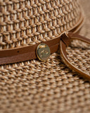 RUSTY Gisele Straw Hat - NATURAL / CARAMEL