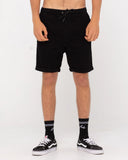 RUSTY Hooked On 18 Elastic Short - BLACK