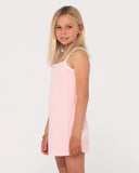 RUSTY Mala Mini Dress Girls - PINK DIAMOND