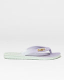 RUSTY Palm Springs Girls Thongs - PASTEL LILAC / MINT