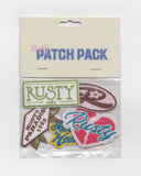 RUSTY Ladies Iron-On Patch Pack - MULTI 1