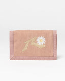 RUSTY Girl's Meadow Tri-Fold Wallet - PINK CLAY