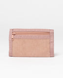RUSTY Girl's Meadow Tri-Fold Wallet - PINK CLAY