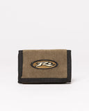 RUSTY Glory Days Cord Tri-Fold Wallet - SAVANNA
