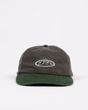 RUSTY Kick Flip Two-Tone Dad Cap - COAL