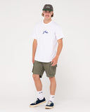 RUSTY Kick Flip Two-Tone Dad Cap - COAL