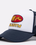 RUSTY Coach Carter Truckler Cap - NAVY BLUE