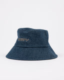 RUSTY - Miss Me Denim Bucket Hat - DEEP SEA BLUE