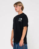 RUSTY Phenom Short Sleeve Tee - BLACK