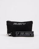 RUSTY Hollaback Nylon Pouch - BLACK