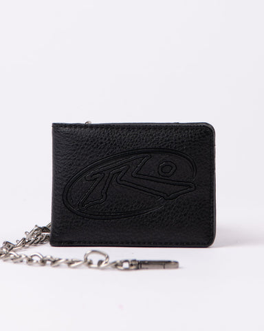 RUSTY Warp Speed Chain Wallet - BLACK