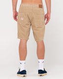 RUSTY Rifts 5 Pocket Short - LIGHT FENNEL