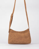 RUSTY Aria Suede Side Bag - TAN