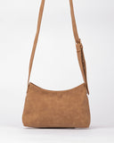 RUSTY Aria Suede Side Bag - TAN