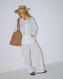 RUSTY Aria Suede Weekender Bag - TAN
