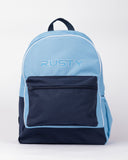 RUSTY Academy Backpack - RETRO BLUE