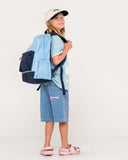 RUSTY Academy Backpack - RETRO BLUE