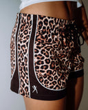 RUSTY Lennie Leopard Elastic Boardshort - JAVA