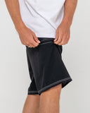 RUSTY Fixed Competition Revolution Boardshort - BLACK