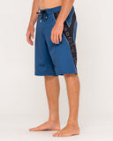 RUSTY Stingray Fixed Waist Boardshort - ATLANTIC BLUE