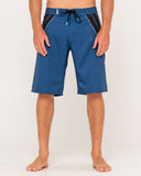 RUSTY Stingray Fixed Waist Boardshort - ATLANTIC BLUE