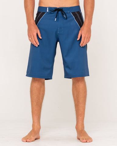 RUSTY Stingray Fixed Waist Boardshort - ATLANTIC BLUE