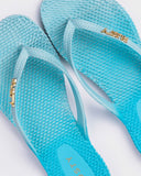 RUSTY Palm Springs Girls Thongs - PLUME / OAHU BLUE