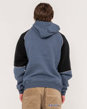 RUSTY Incognito Hooded Fleece - CHINA BLUE