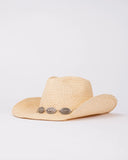 RUSTY Howdy Cowboy Straw Hat - NATURAL 1