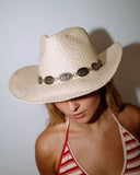 RUSTY Howdy Cowboy Straw Hat - NATURAL 1