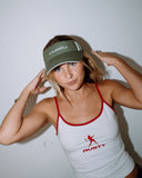 RUSTY Love Visor - ARMY GREEN
