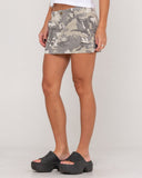RUSTY Camo-Mile Low RIse Mini Skirt - CAMO