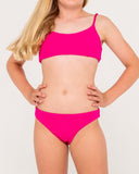 RUSTY Sandalwood Bikini Set Girls - FUCHSIA