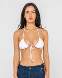 RUSTY Sandalwood Multiway Bikini Top - BRIGHT WHITE