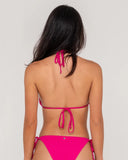RUSTY Sandalwood Multiway Bikini Top - FUCHSIA