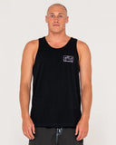 RUSTY Boxed Out Tank - BLACK