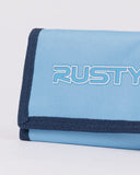 RUSTY Girls Academy Tri Fold Wallet - RETRO BLUE