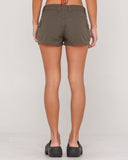 RUSTY Tempo Low Rise Ripstop Cargo Short - SHADOW ARMY
