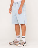 RUSTY Flip Daddy 2.0 Jort - SKY BLUE HEATHER