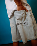 RUSTY Flip Daddy 2.0 Jort - SKY BLUE HEATHER