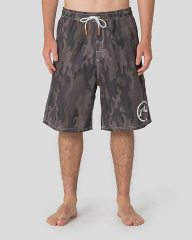 RUSTY Rambo Elastic Waist Boardshort - CAMO