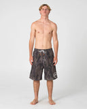 RUSTY Rambo Elastic Waist Boardshort - CAMO