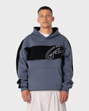 RUSTY Kill Switch Hooded Fleece - STEEL BLUE